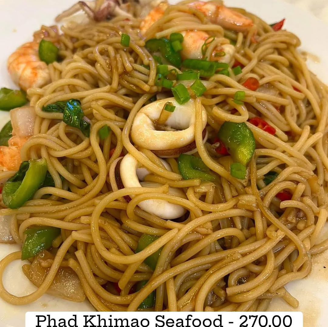Thai dishes from Phad Thai Pacita — beautiful food ready to serve