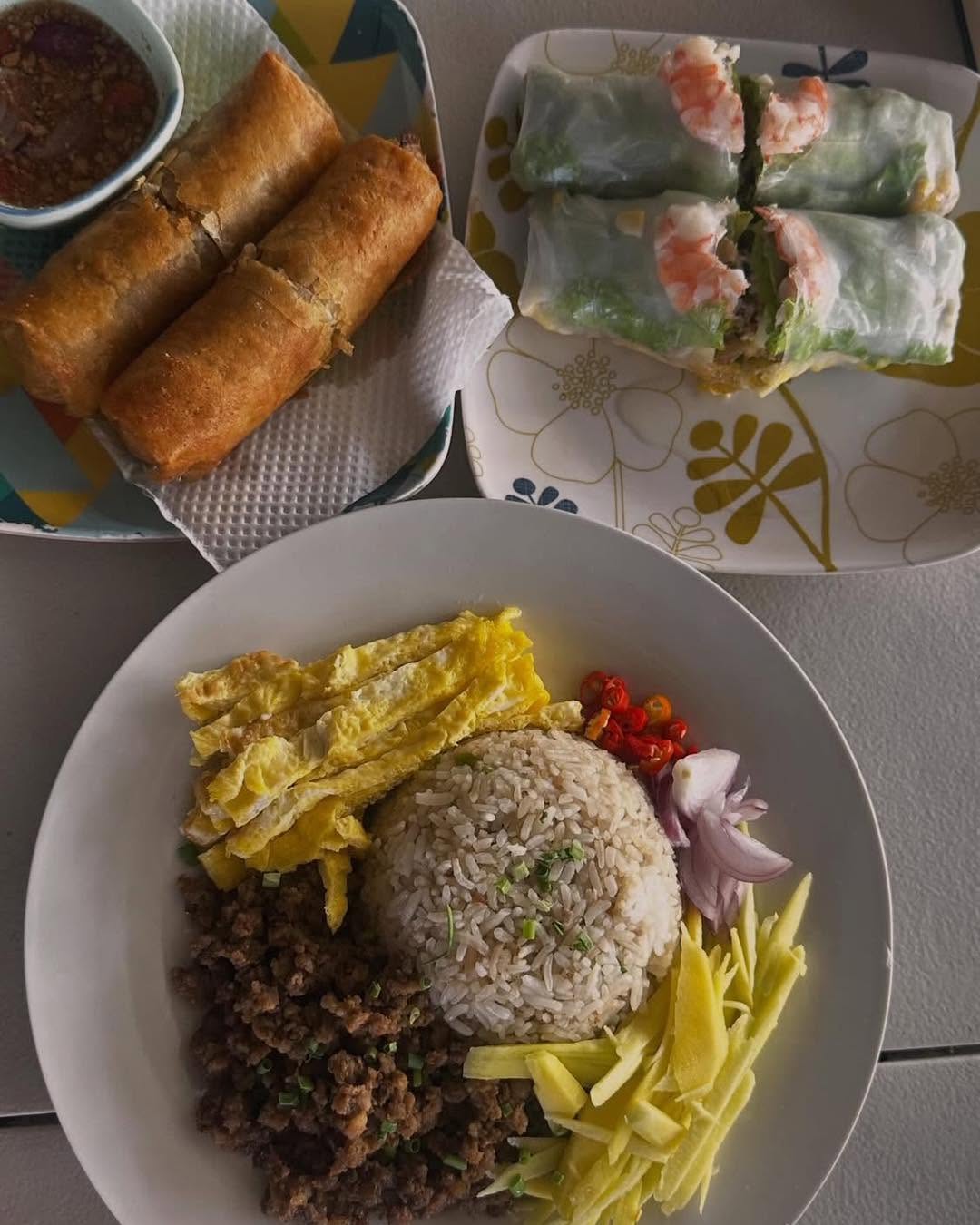 Thai stir-fry dish